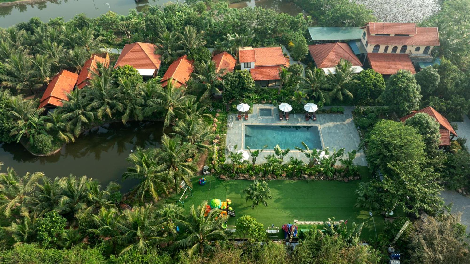 Nature Garden Ecolodge Ninh Binh Exterior foto