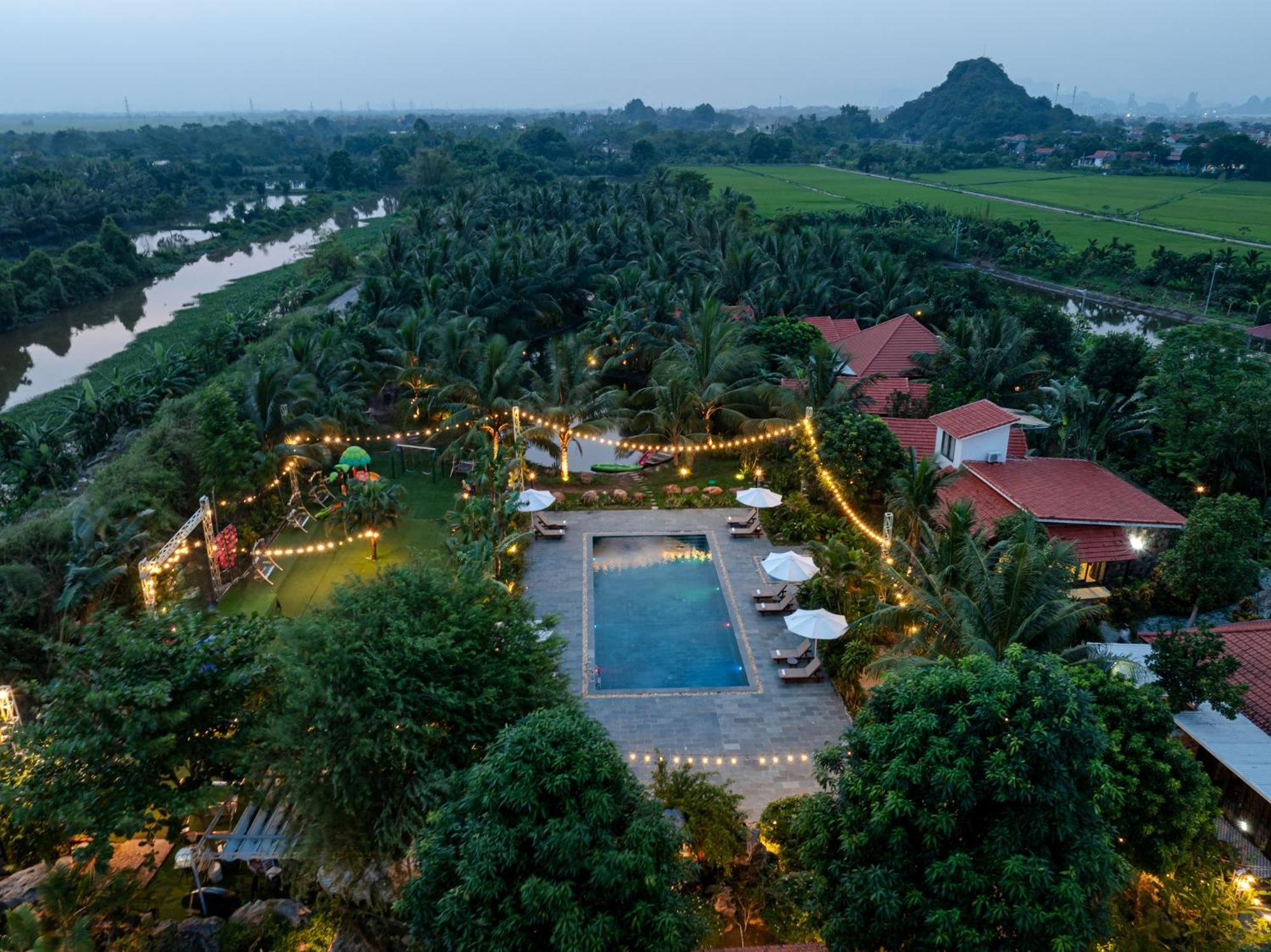 Nature Garden Ecolodge Ninh Binh Exterior foto